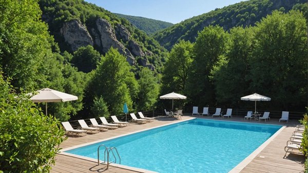 Découvrez les joies du aveyron camping avec piscine à les calquières