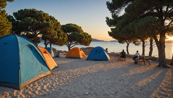 Un sejour en camping sur la mediterranee ouest a port vendres