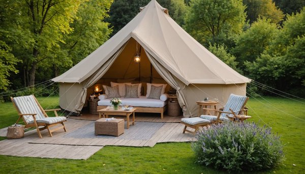 Les meilleures destinations de luxe pour un camping haut de gamme en france