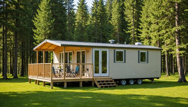Top des hébergements luxueux en camping : mobil-homes, chalets et bungalows équipés
