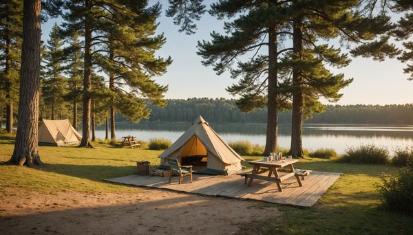 Comment profiter du lac d'aureilhan depuis un camping à mimizan ?