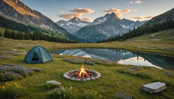 Le meilleur du camping nature à la montagne en france