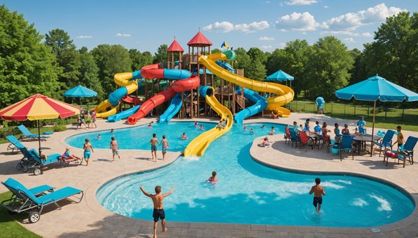 Vacances reussies choisir camping toboggans aquatiques